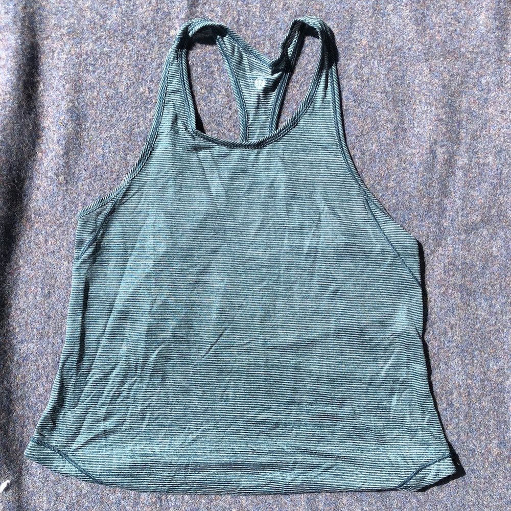Lululemon Emerald Green Racerback Tank